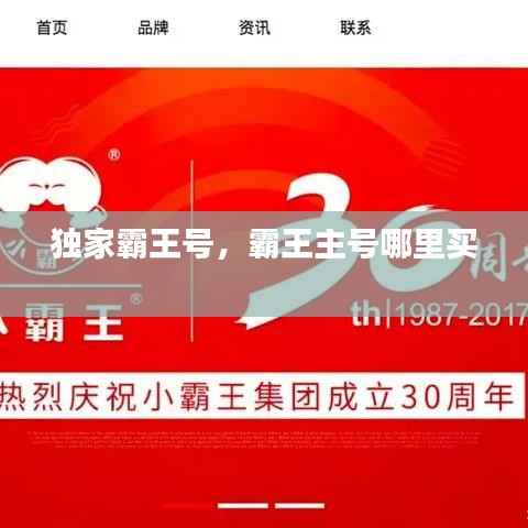 独家霸王号,霸王主号哪里买